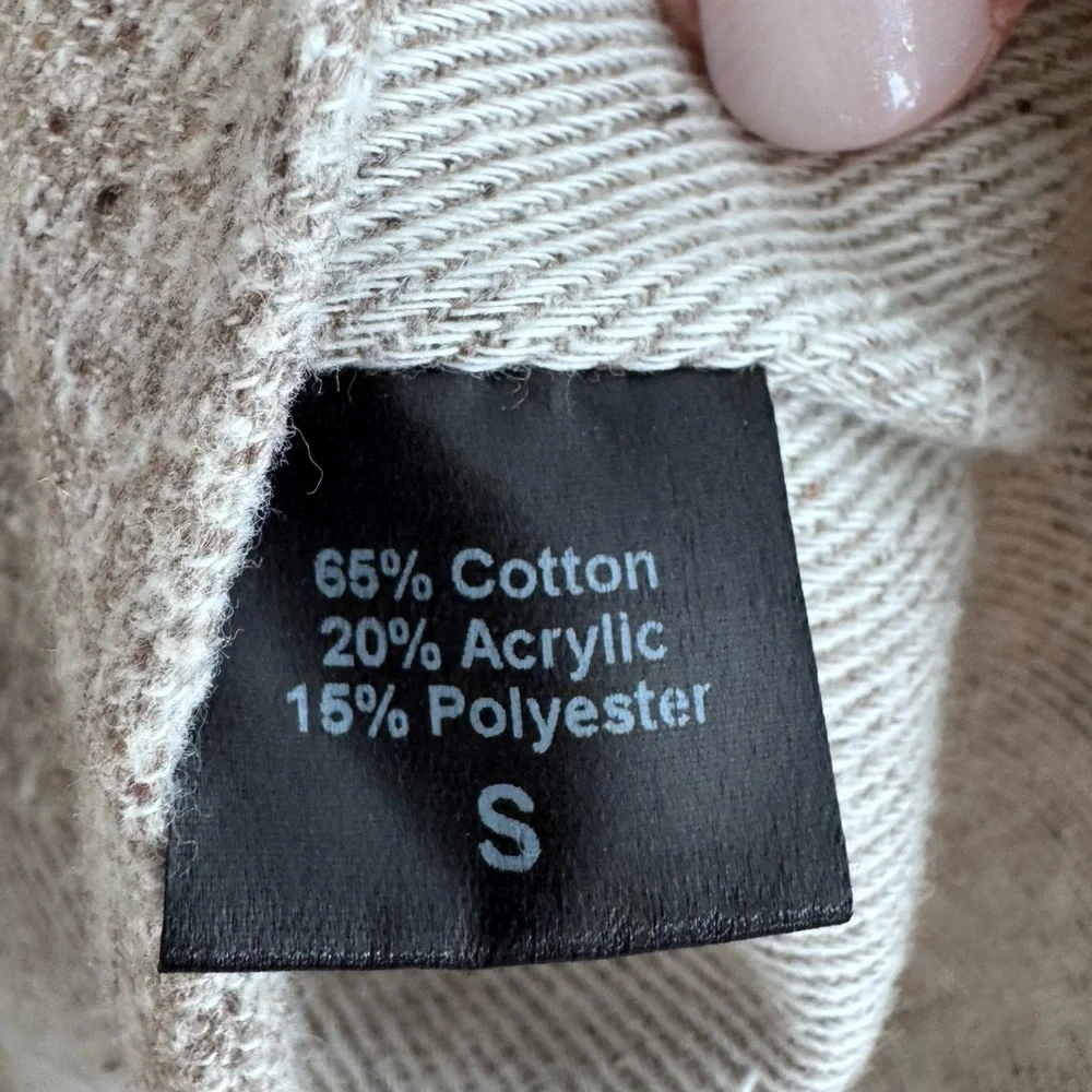 Jenni Kayne Cotton Acrylic Tweed Overshirt - Picture 4 of 4